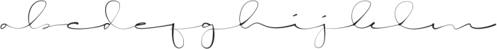 Solami Signature otf (400) Font LOWERCASE