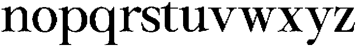 Solance Serif Bold ttf (700) Font LOWERCASE