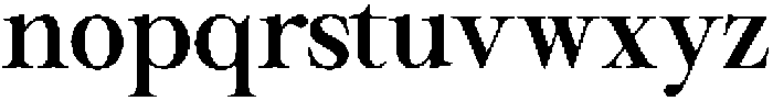 Solance Serif Extra Bold otf (700) Font LOWERCASE