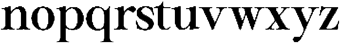 Solance Serif Extra Bold ttf (700) Font LOWERCASE
