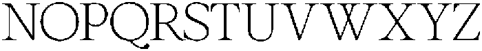 Solance Serif Extra Light ExtraLight otf (200) Font UPPERCASE