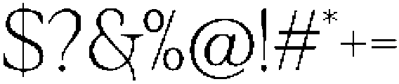 Solance Serif Extra Light ExtraLight ttf (200) Font OTHER CHARS