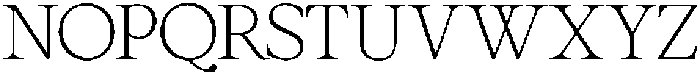 Solance Serif Extra Light ExtraLight ttf (200) Font UPPERCASE