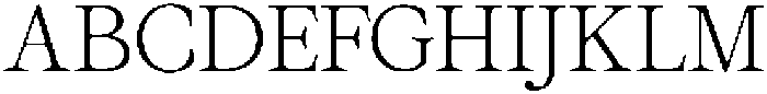 Solance Serif Light ttf (300) Font UPPERCASE