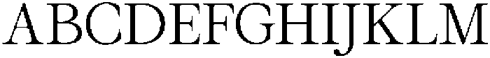Solance Serif Regular otf (400) Font UPPERCASE