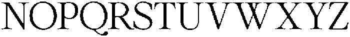 Solance Serif Regular otf (400) Font UPPERCASE