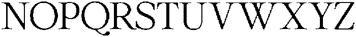 Solance Serif Regular ttf (400) Font UPPERCASE