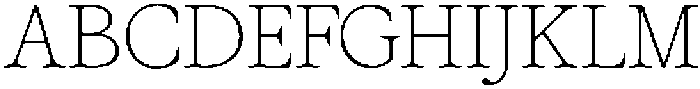 Solance Serif Thin ttf (100) Font UPPERCASE