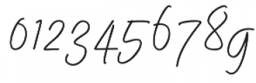 Solange Italic otf (400) Font OTHER CHARS