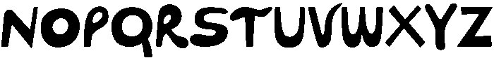 Solar Cruise Sans Regular otf (400) Font UPPERCASE