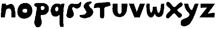 Solar Cruise Sans Regular otf (400) Font LOWERCASE