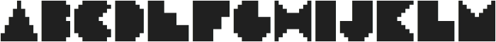 SolarPixels ttf (400) Font UPPERCASE