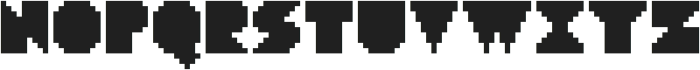 SolarPixels ttf (400) Font UPPERCASE