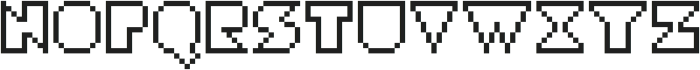 SolarPixels ttf (400) Font LOWERCASE