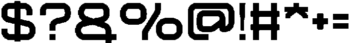 Solare Regular otf (400) Font OTHER CHARS