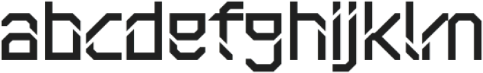 Solartyce Condensed otf (400) Font LOWERCASE