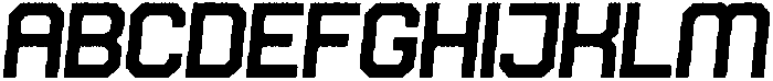 Soldier Chalk Italic otf (400) Font UPPERCASE