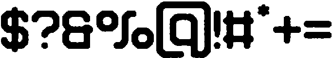 Soldier Circular Dry otf (400) Font OTHER CHARS