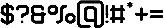 Soldier Circular Inline otf (400) Font OTHER CHARS