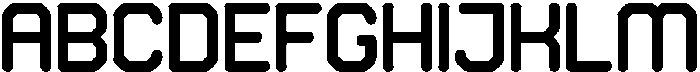 Soldier Circular Inline otf (400) Font UPPERCASE
