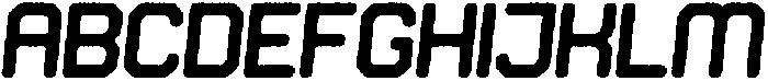 Soldier Circular Noise Italic otf (400) Font