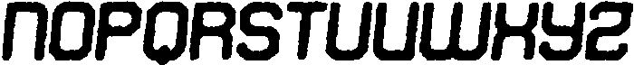 Soldier Circular Old Italic otf (400) Font UPPERCASE