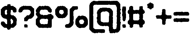 Soldier Circular Old otf (400) Font OTHER CHARS