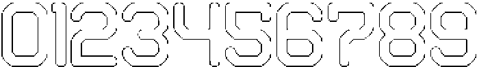 Soldier Circular Outline otf (400) Font OTHER CHARS