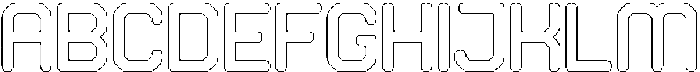 Soldier Circular Outline otf (400) Font