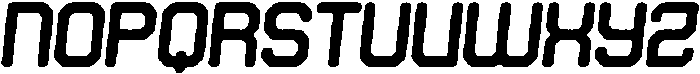 Soldier Circular Pencil Italic otf (400) Font LOWERCASE