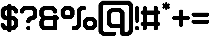 Soldier Circular otf (400) Font OTHER CHARS