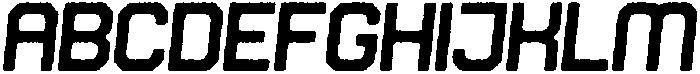 Soldier Dry Italic otf (400) Font UPPERCASE