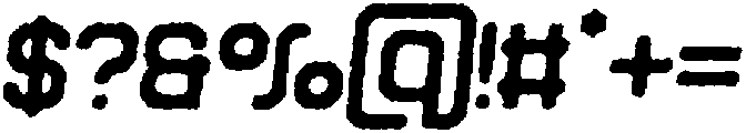 Soldier Old Italic otf (400) Font OTHER CHARS