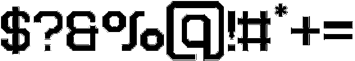 Soldier Rimmed otf (400) Font OTHER CHARS