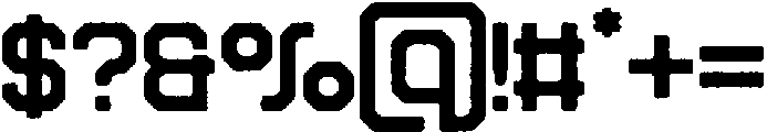 Soldier Rough otf (400) Font OTHER CHARS