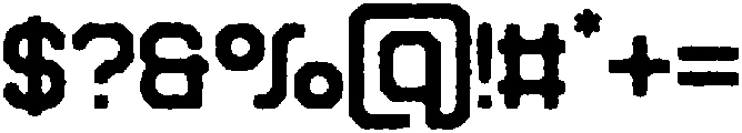 Soldier Rounded Edgy otf (400) Font OTHER CHARS