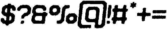 Soldier Rounded Old Italic otf (400) Font OTHER CHARS