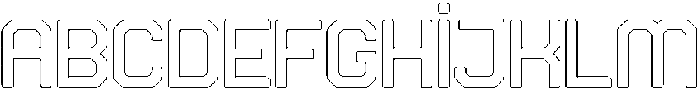 Soldier Rounded Outline otf (400) FONT
