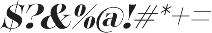 Solena Pro Bold italic otf (700) Font OTHER CHARS