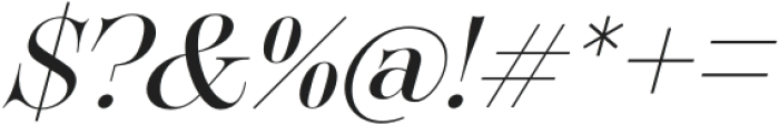 Solena Pro Light italic otf (300) Font OTHER CHARS