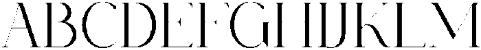 Solene Regular otf (400) Font UPPERCASE