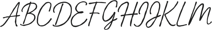 Soleneva Regular otf (400) Font UPPERCASE