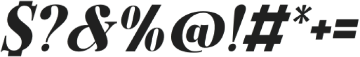 Soleram-Italic otf (400) Font OTHER CHARS