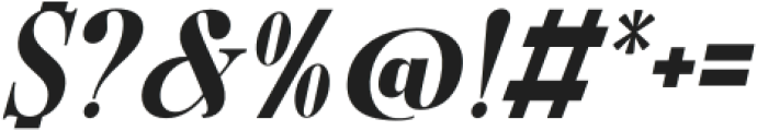 Soleram Light Italic otf (300) Font OTHER CHARS