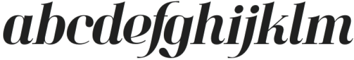 Soleram Light Italic otf (300) Font LOWERCASE