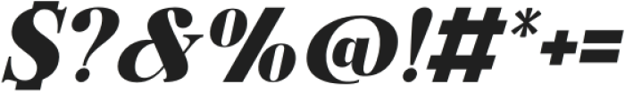 Soleram Medium Italic otf (500) Font OTHER CHARS