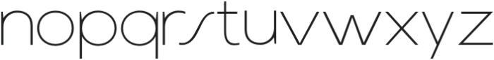 Solid Surge Thin otf (100) Font LOWERCASE