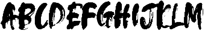 Solid otf (400) Font UPPERCASE