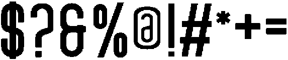 Solid otf (400) Font OTHER CHARS