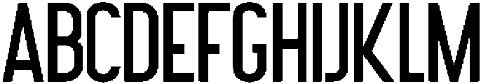 Solid otf (400) Font UPPERCASE